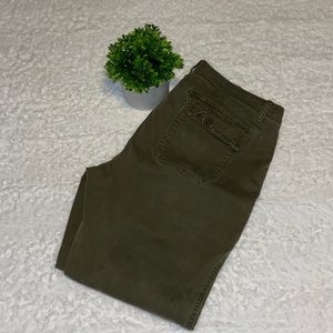 🎈Gap Army Green Skinny Ankle Cargo Pant